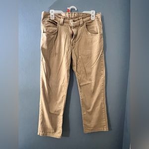 Boys wrangler pants size 16 husky